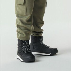 SOREL Whitney II Plus Snow Boot - Kids' Size 10. Black . Retail $80 New